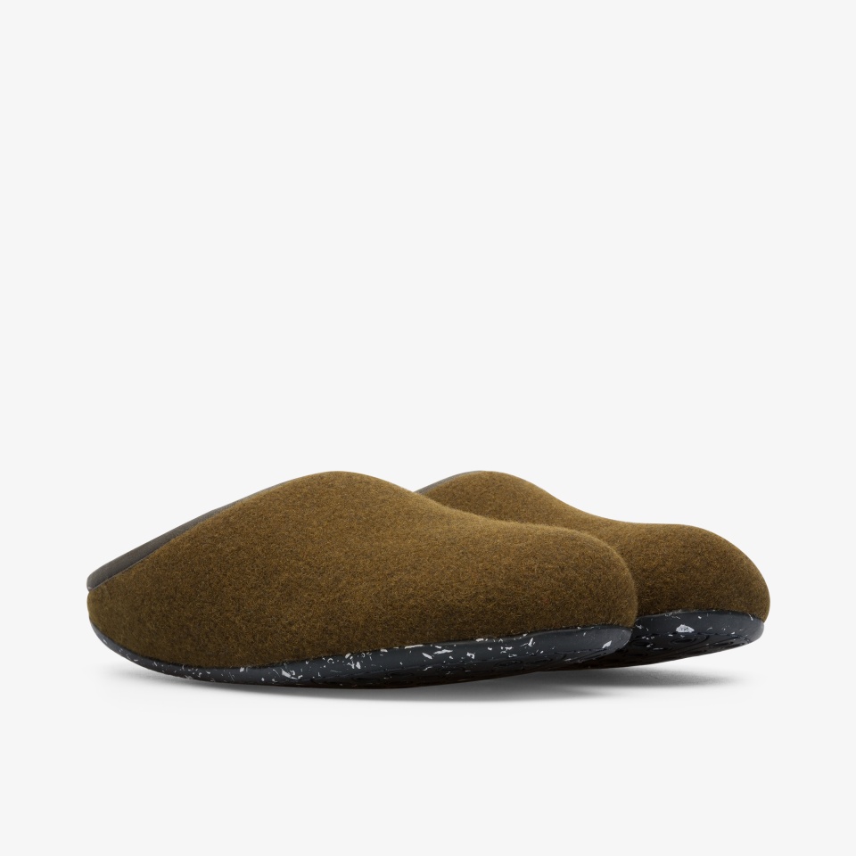 Pantuflas Camper Wabi Hombre - Verde Oscuro | Camper Mexico + 0823VJMSQ